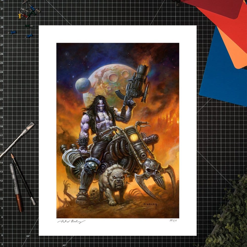 DC Comics impression Art Print Lobo™: The Main Man by Alex Horley 46 x 61 cm - non encadrée