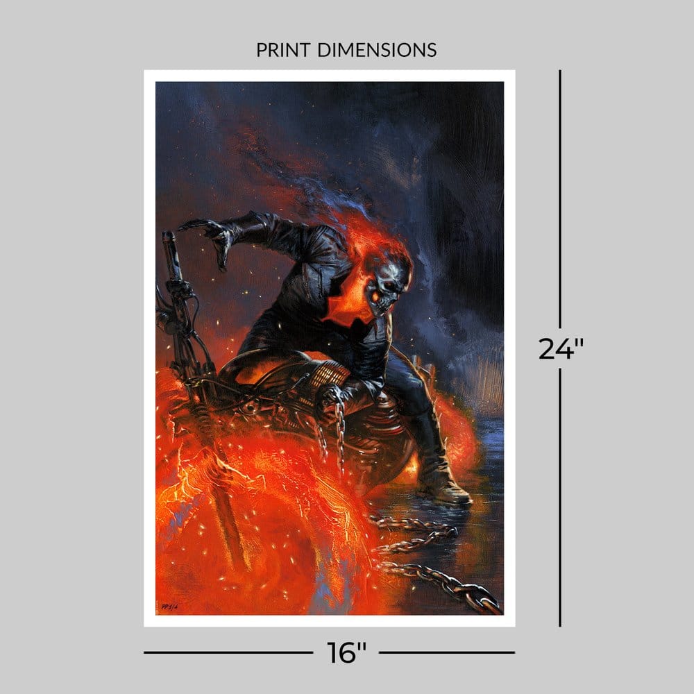 Marvel impression Art Print Ghost Rider 41 x 61 cm - non encadrée