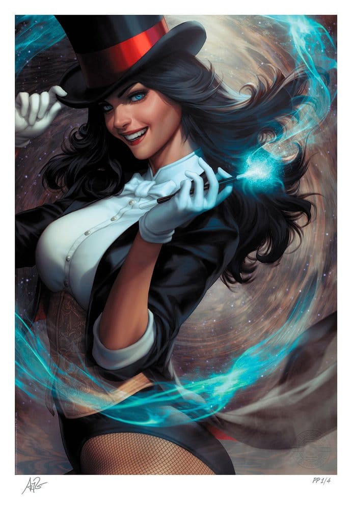 DC Comics impression Art Print Zatanna: Bring Down the House 46 x 61 cm - non encadrée