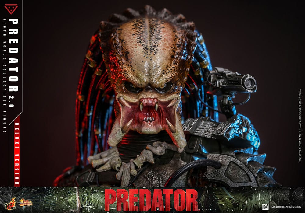 Predator figurine Movie Masterpiece 1/6 Predator (2.0) Deluxe Version 34 cm