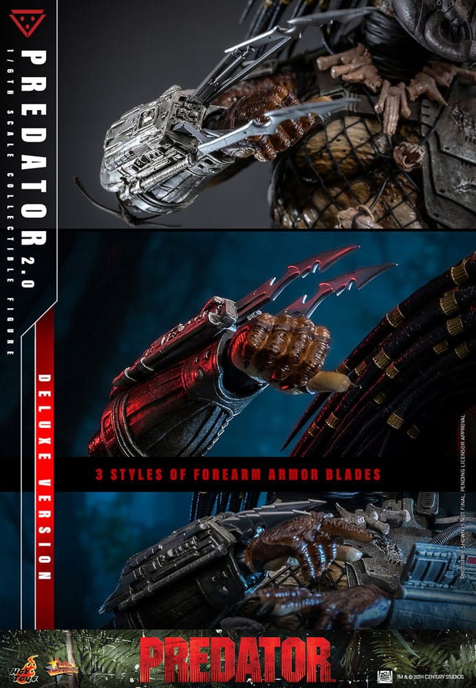 Predator figurine Movie Masterpiece 1/6 Predator (2.0) Deluxe Version 34 cm