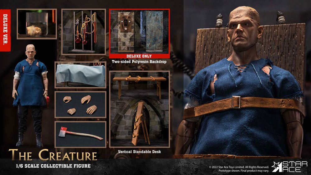 Les Horreurs de Frankenstein My Favourite Movie figurine 1/6 The Creature Deluxe Version 30 cm