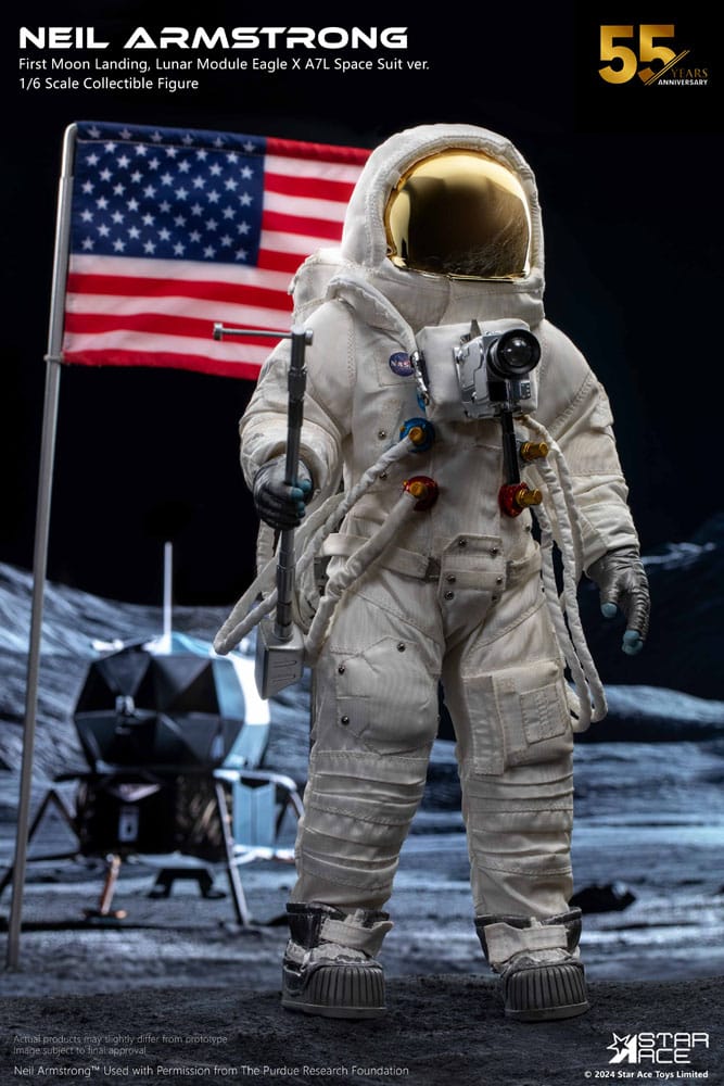 Neil Armstrong figurine 1/6 Neil Armstrong Deluxe Version 30 cm
