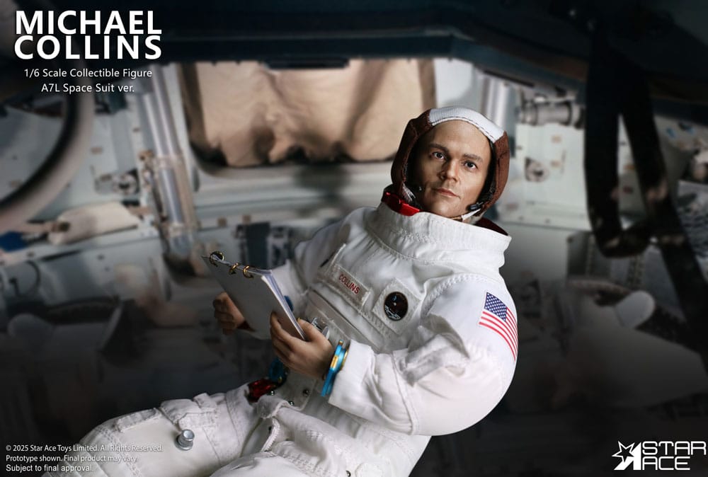 NASA Apollo 11 figurine 1/6 Michael Collins 30 cm