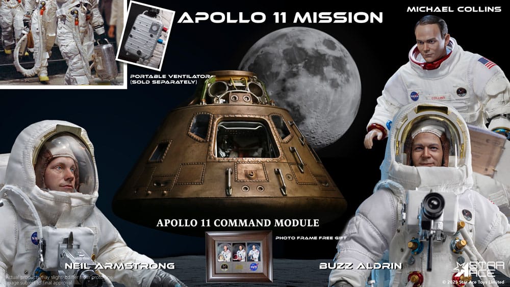 NASA Apollo 11 figurine 1/6 Buzz Aldrin 30 cm