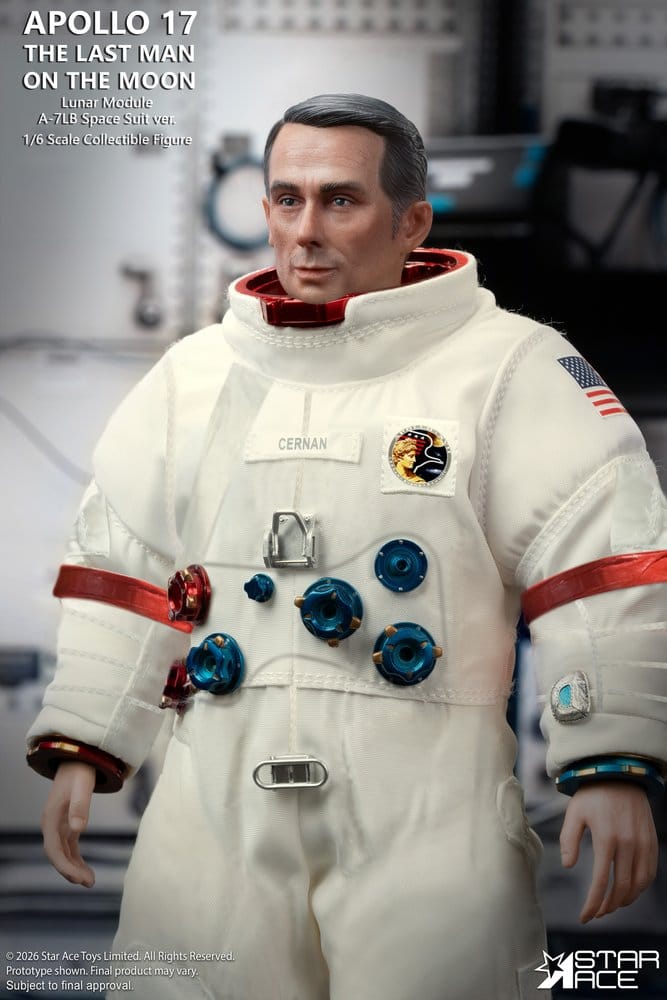 NASA Apollo 17 figurine 1/6 The Last Man on the Moon 30 cm
