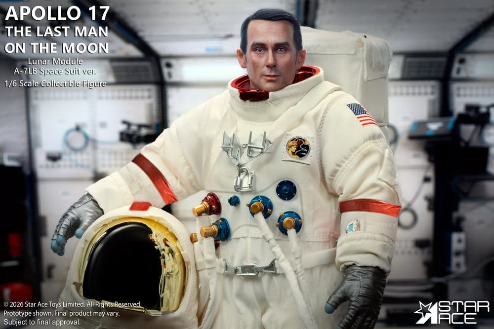 NASA Apollo 17 figurine 1/6 The Last Man on the Moon 30 cm