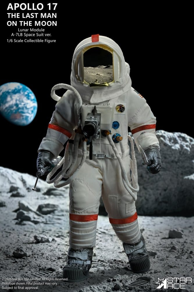 NASA Apollo 17 figurine 1/6 The Last Man on the Moon 30 cm