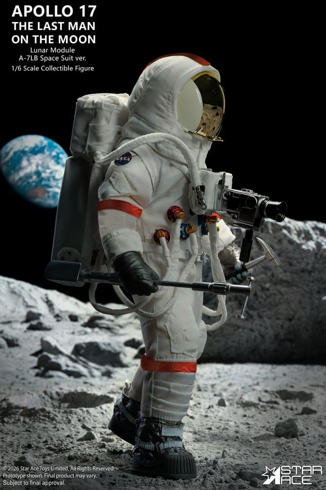 NASA Apollo 17 figurine 1/6 The Last Man on the Moon 30 cm