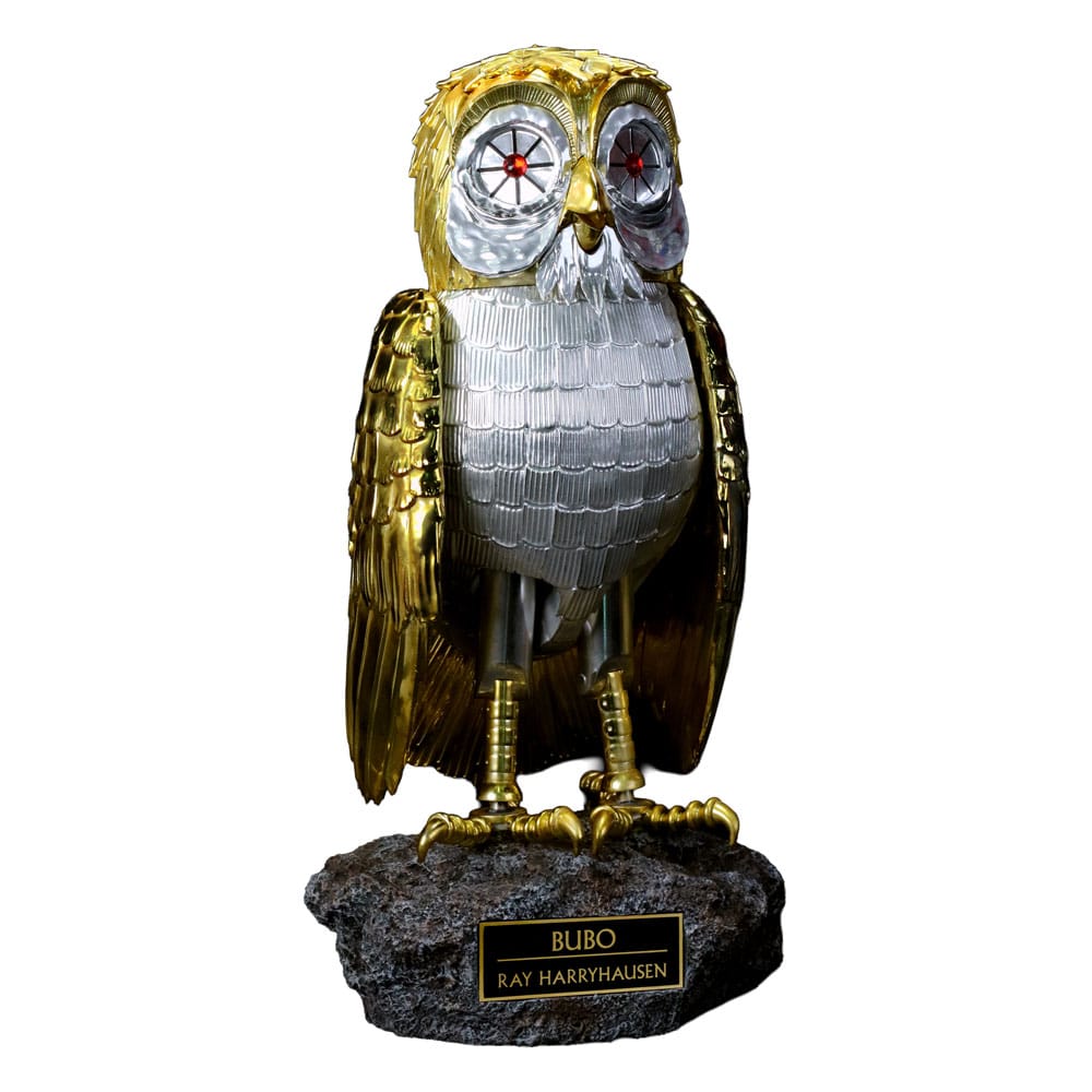 Le Choc des Titans statuette Ray Harryhausens Bubo Gold Patina Edition Deluxe Ver. 34 cm