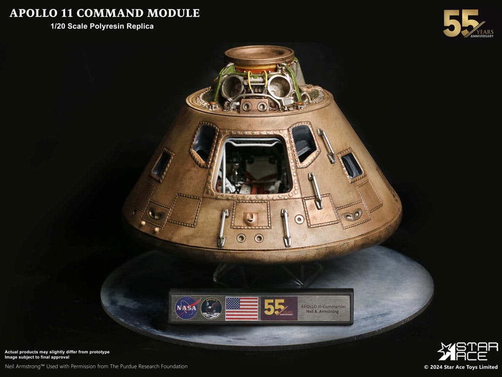 Apollo 11 réplique 1/20 Command Module (DX) 20 cm