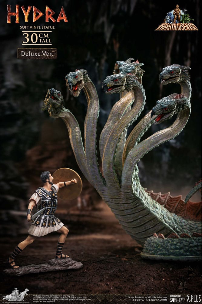 Jason et les argonautes statuette Soft Vinyl Hydra Deluxe Version 30 cm