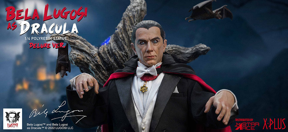 Dracula (1931) statuette Superb Scale 1/4 Bela Lugosi as Dracula Deluxe Version 60 cm