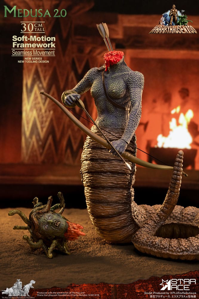 Ray Harryhausens statuette Soft-Motion Series Medusa 30 cm