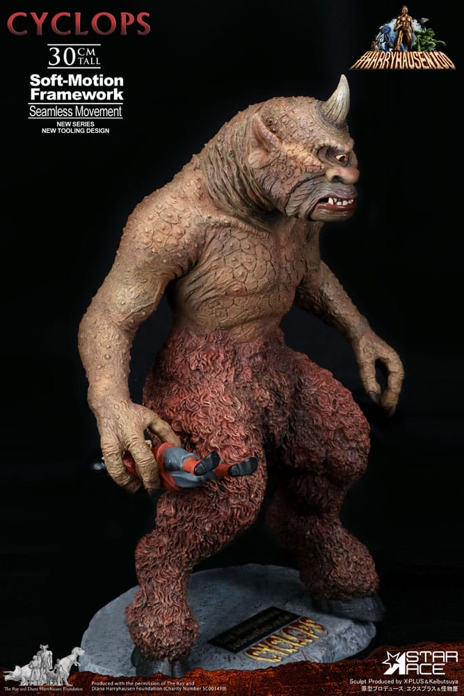 Ray Harryhausen statuette Soft-Motion Series Cyclops 30 cm