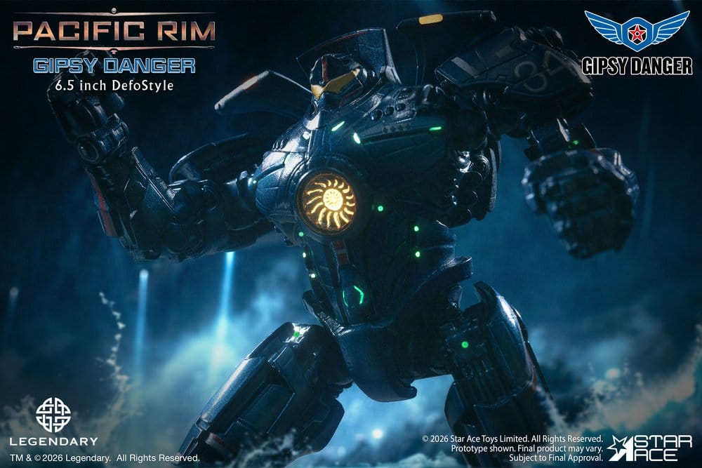 Pacific Rim DefoStyle Figurine Gipsy Danger NX 17 cm