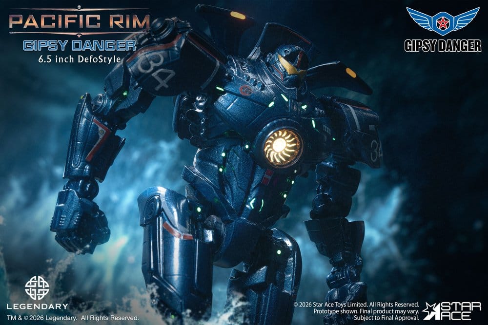 Pacific Rim DefoStyle Figurine Gipsy Danger NX 17 cm