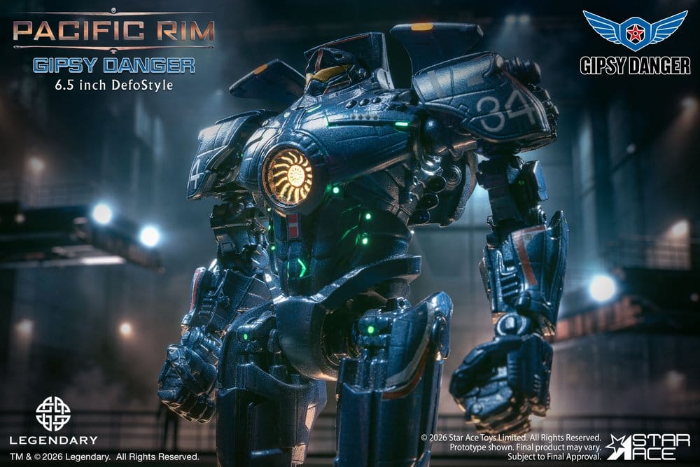 Pacific Rim DefoStyle Figurine Gipsy Danger NX 17 cm