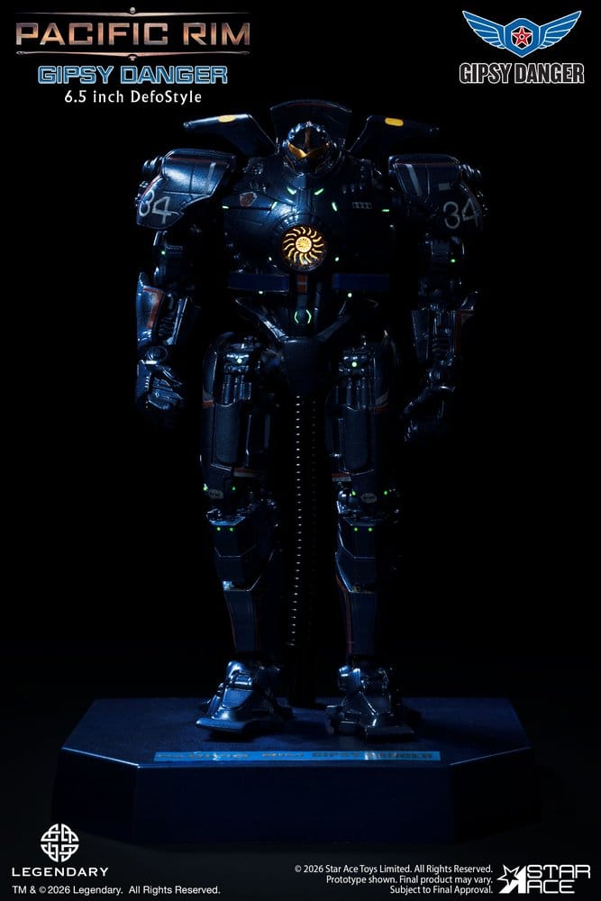 Pacific Rim DefoStyle Figurine Gipsy Danger NX 17 cm