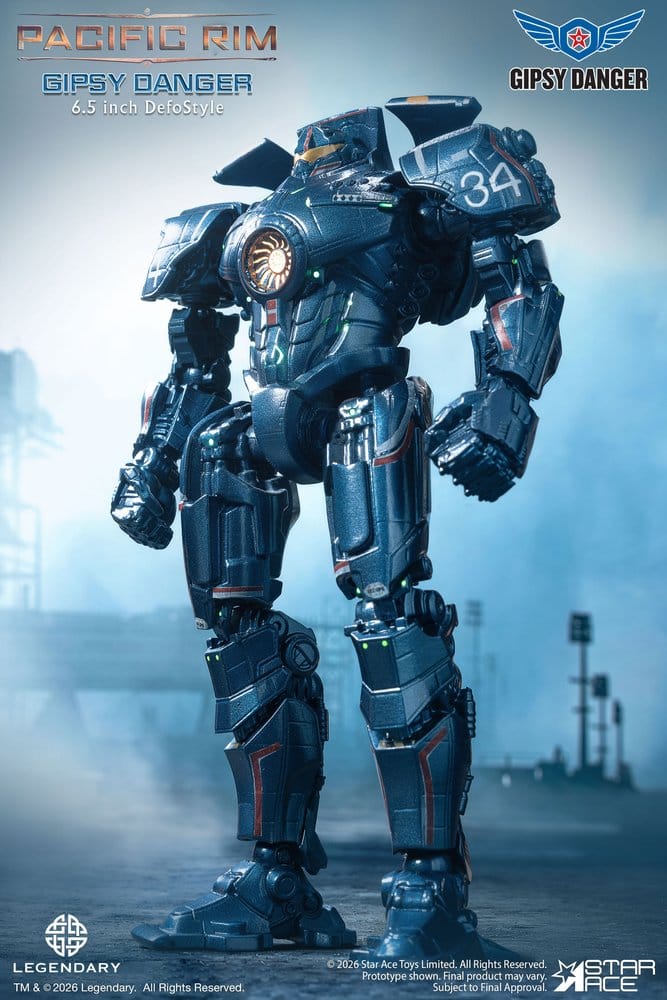 Pacific Rim DefoStyle Figurine Gipsy Danger DX 17 cm