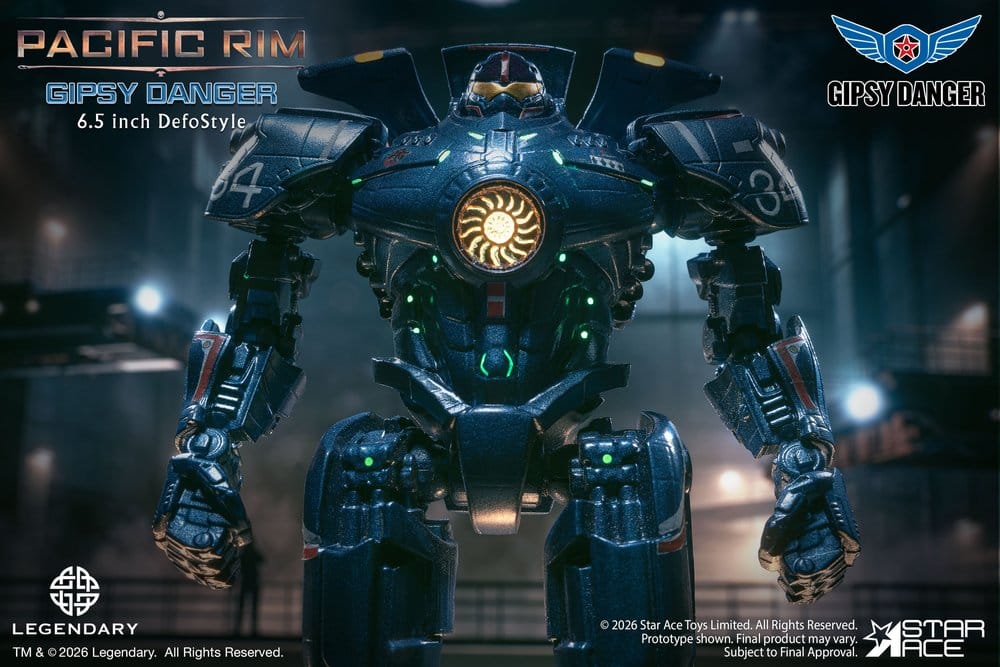 Pacific Rim DefoStyle Figurine Gipsy Danger DX 17 cm