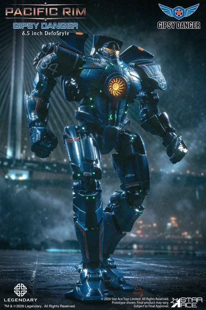 Pacific Rim DefoStyle Figurine Gipsy Danger DX 17 cm