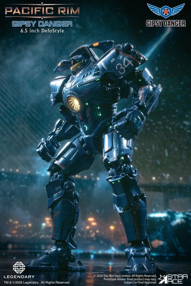 Pacific Rim DefoStyle Figurine Gipsy Danger DX 17 cm