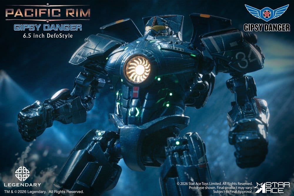 Pacific Rim DefoStyle Figurine Gipsy Danger DX 17 cm