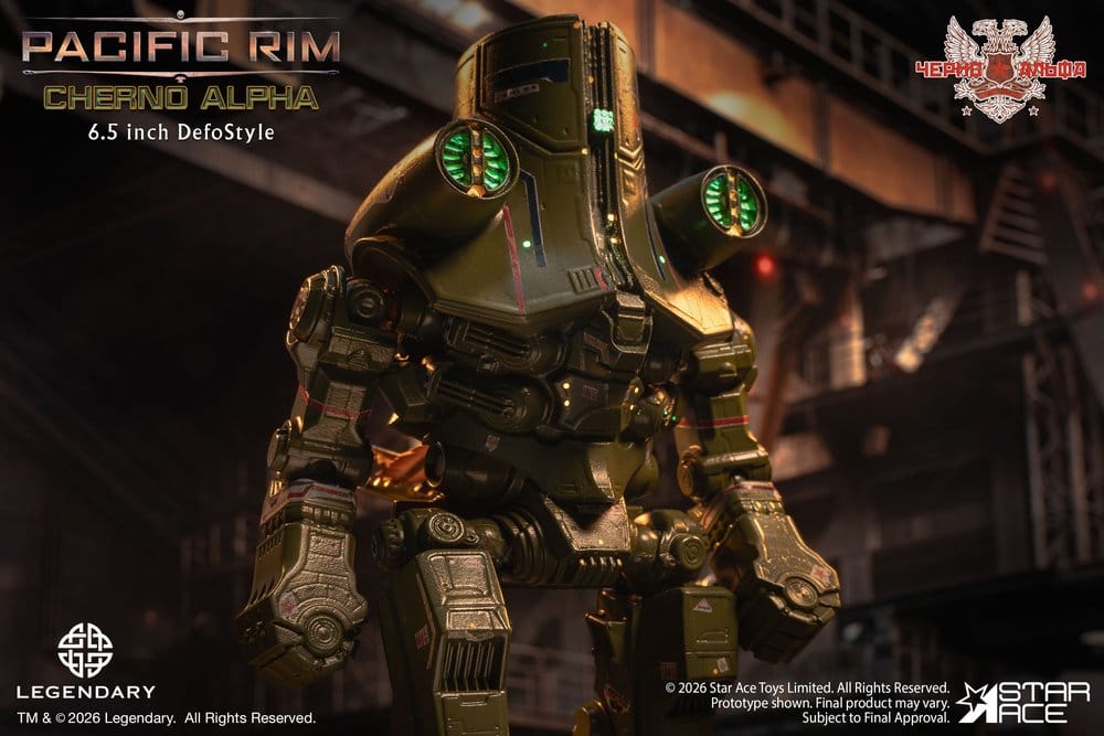 Pacific Rim DefoStyle Figurine Cherno Alpha DX 17 cm
