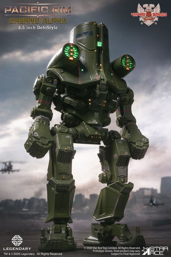 Pacific Rim DefoStyle Figurine Cherno Alpha DX 17 cm