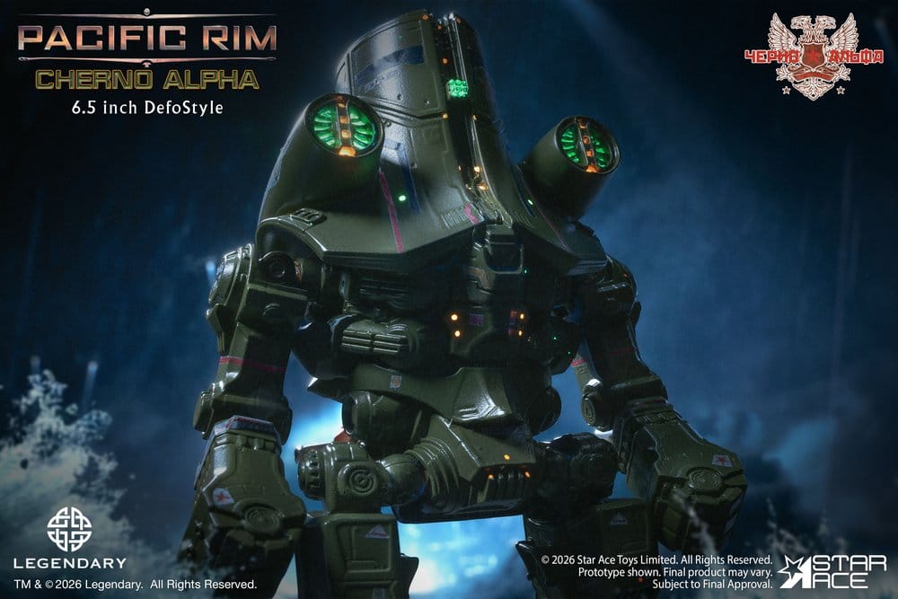 Pacific Rim DefoStyle Figurine Cherno Alpha DX 17 cm