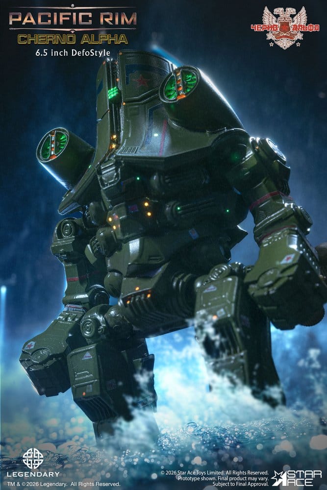 Pacific Rim DefoStyle Figurine Cherno Alpha DX 17 cm