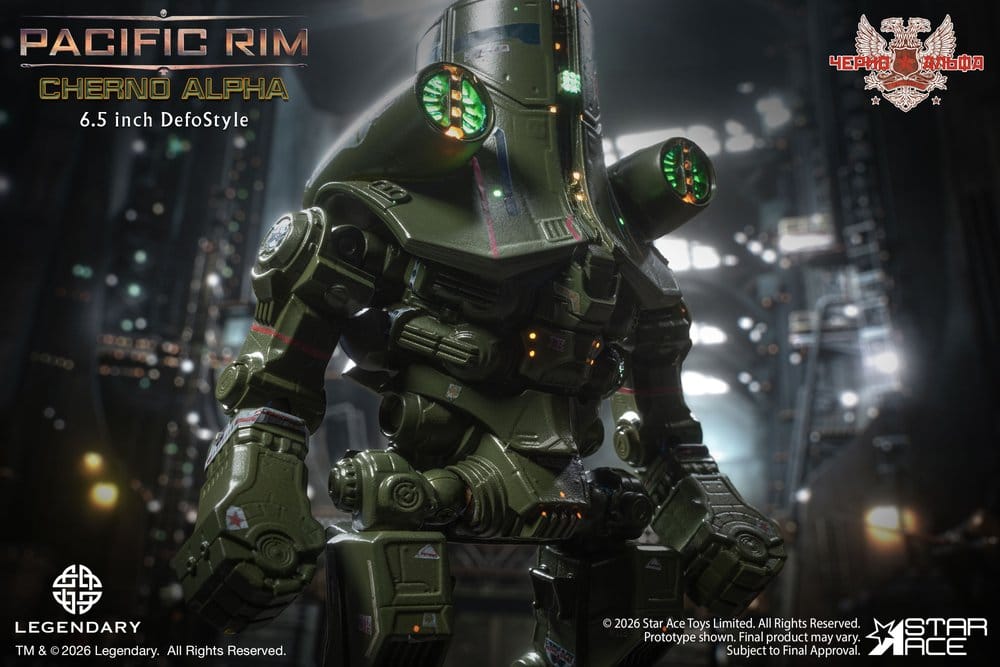 Pacific Rim DefoStyle Figurine Cherno Alpha DX 17 cm
