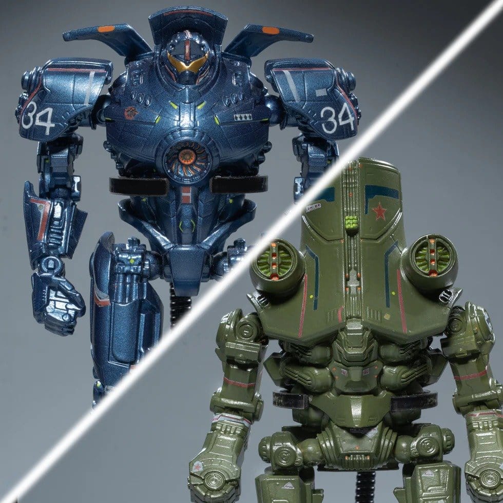 Pacific Rim DefoStyle Figurine pack de 2 Gipsy Danger & Cherno Alpha DX 17 cm