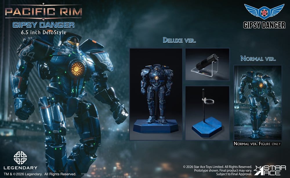 Pacific Rim DefoStyle Figurine pack de 2 Gipsy Danger & Cherno Alpha DX 17 cm