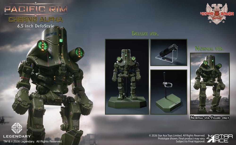 Pacific Rim DefoStyle Figurine pack de 2 Gipsy Danger & Cherno Alpha DX 17 cm