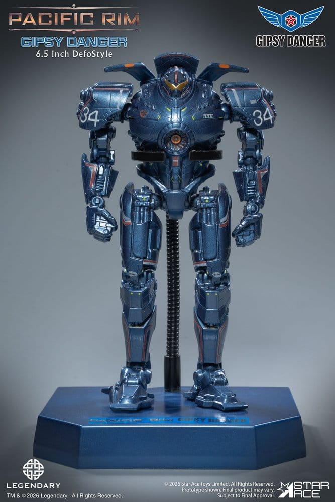 Pacific Rim DefoStyle Figurine pack de 2 Gipsy Danger & Cherno Alpha DX 17 cm