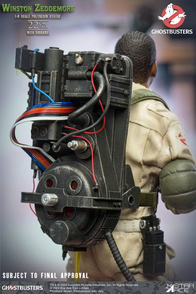 Ghostbusters statuette 1/8 Winston Zeddemore 22 cm