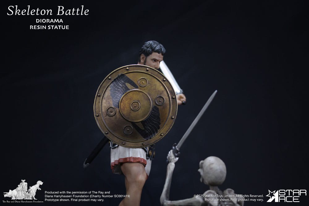 Ray Harryhausen statuette 1/8 Skeleton Battle Scene 30 cm