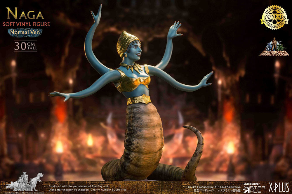 Le Septième Voyage de Sinbad statuette Soft Vinyl Ray Harryhausen's Naga (Snake Woman) 31 cm