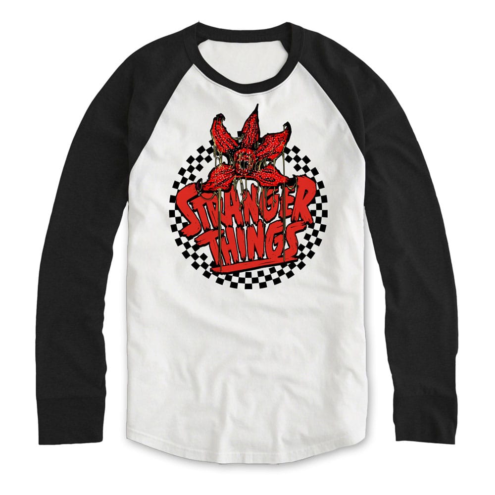 Stranger Things Sweatshirt Checkered Circle Ls (S)