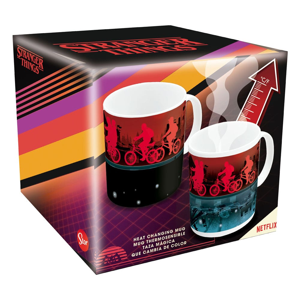Stranger Things mug effet thermique Upside Down 325 ml