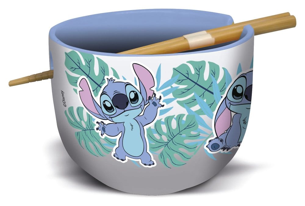 Lilo & Stitch bol à ramen avec baguettes Stitch Aloha