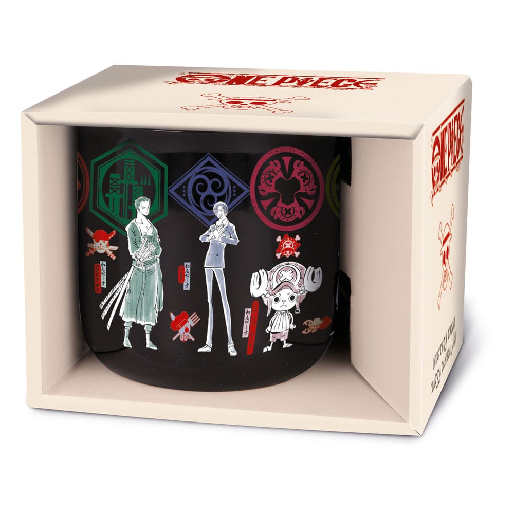 Stor Young Adult - One Piece - Mug Breakfast Céramique en Boîte Cadeau - 400 ML