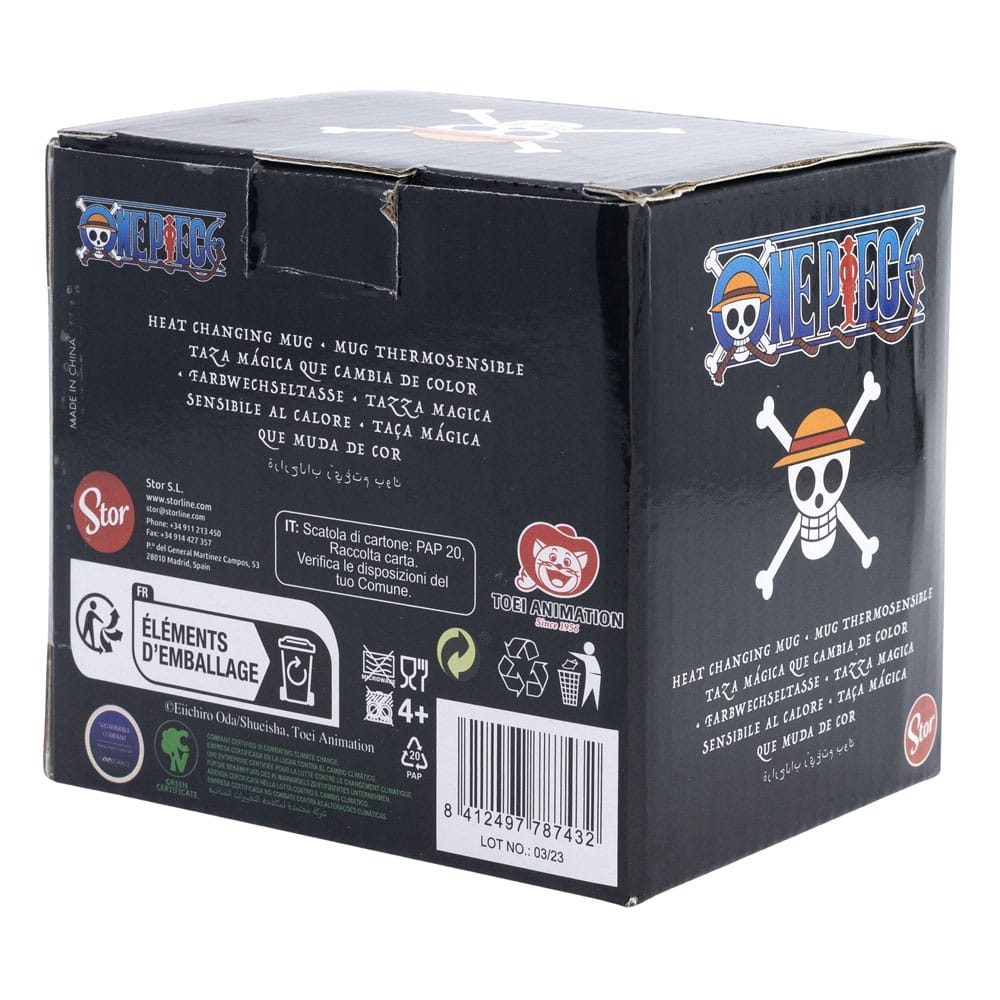 One Piece mug effet thermique Luffy 325 ml