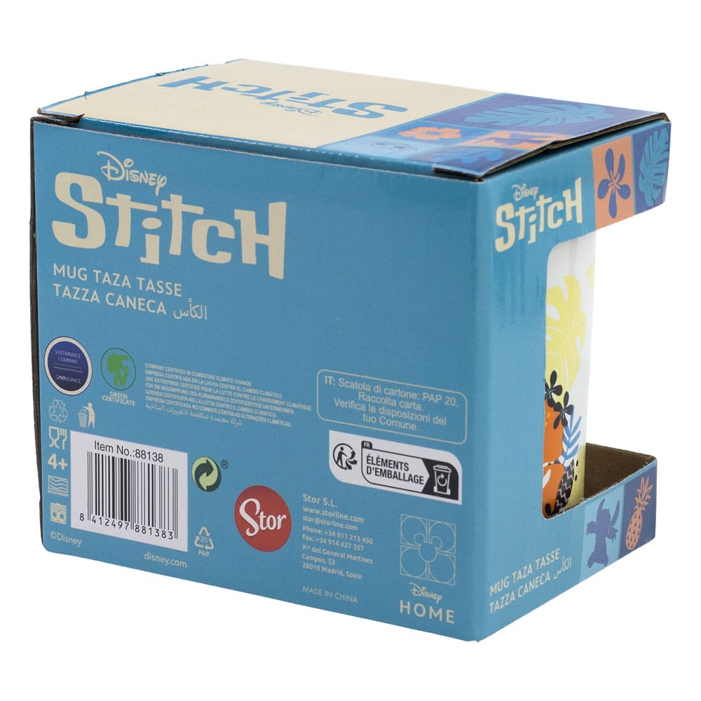 Disney - Tasse en céramique Ananas Stitch - 325ml