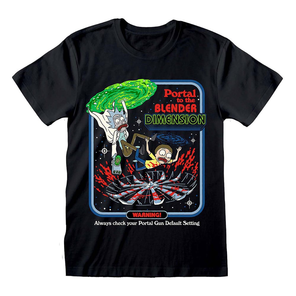 Steven Rhodes T-Shirt Rick and Morty Portal Collab (S)