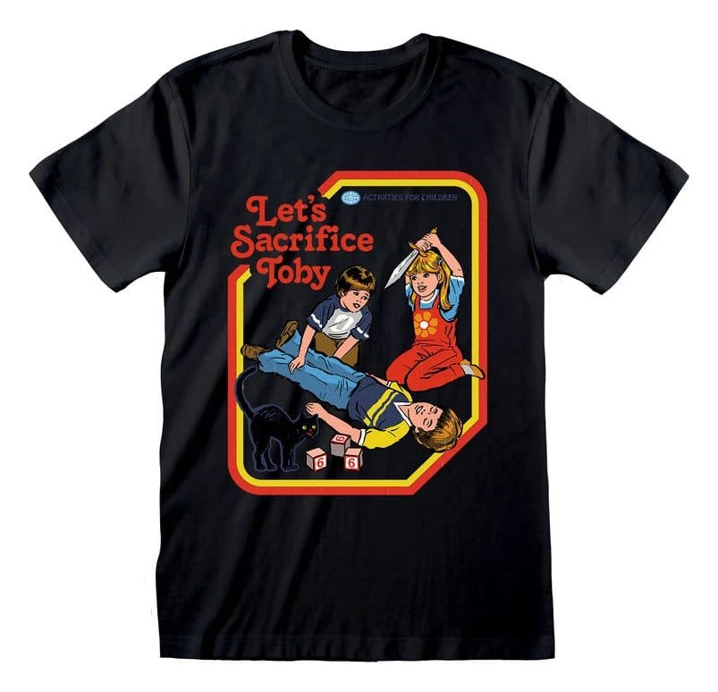 Steven Rhodes T-Shirt Lets Sacrifice Toby Black (S)