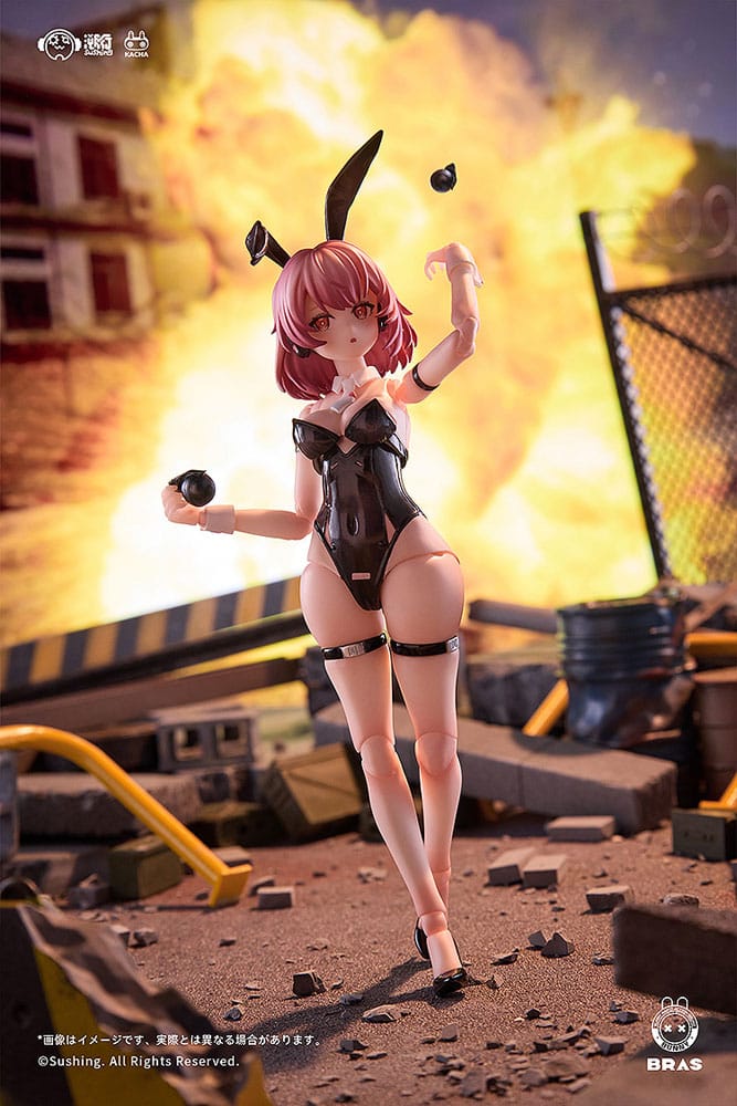 Bunny Rapid Action Squad figurine 1/12 Commando Belka 16 cm