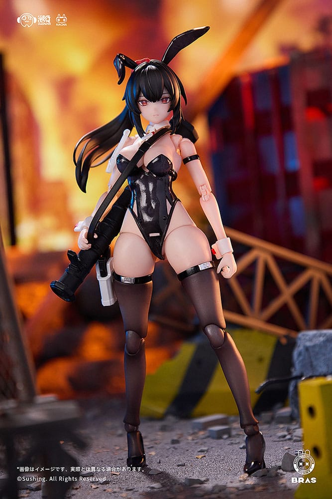 Bunny Rapid Action Squad figurine 1/12 Attacker Runa 16 cm